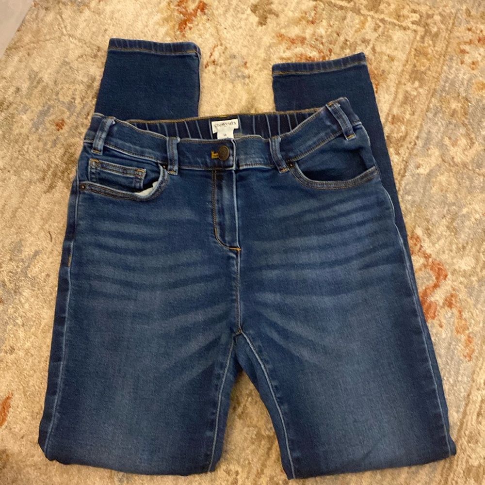 Crew Cuts Denim Jeggings, Girls size 14